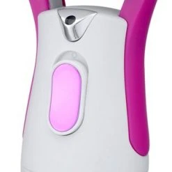 MD Homelectro MFC-1402 Draadloze Elektronische Voetvijl Met Fijne En Grove Roller - Roze