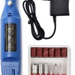 PKD Elektrische Nagelvijl - Licht Blauw - Manicure - Pedicure - Nagels - Handen - Voeten - Vijl - Nagelvijl