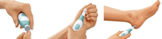 Sanitas SMA36 - Manicure-en Pedicureset Inclusief Opbergtas - Wit/Groen - Image 7