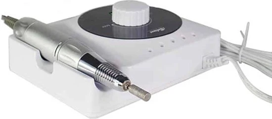 Confibel Pedicure -en Manicure Set - Elektrisch Voor Nagels - Professionele Nagelfrees Apparaat - Eelt Verwijderaar - Inclusief Bitjes - Traploze Draaiknop - Image 3