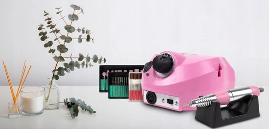 Ilso Electrische Nagelfrees Roze - Inclusief Bitjes En Schuurrolletjes - Nagelvijl - 65W - Manicure - Pedicure - Image 7