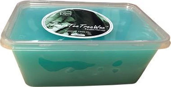 Merkloos Paraffine Wax Fresh Tea Tree - 1 Liter - Voor Paraffinebad
