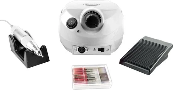 Merkloos Nagelfrees Wit/Elektrische Frees/Elektrische Vijl Set/Freesmachine Met Bitjes/Kunstnagels