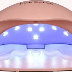 Pink Gellac | Pro LED Lamp - Nageldroger Voor Gellak - Peach - Met Timer -Lanaform Shop 550x297