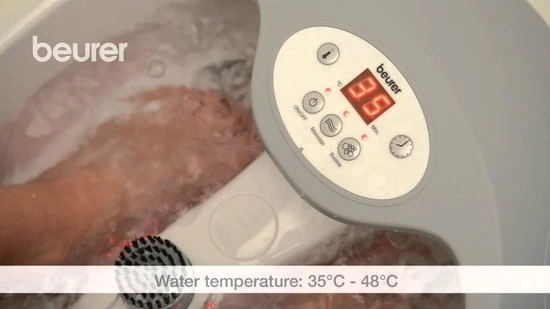 Beurer FB50 Voetenbad - XXL - 3 Pedicure Opzetstukken - Verwarming - Image 8
