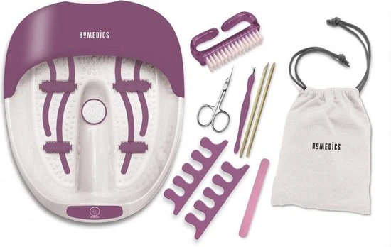 HoMedics FS100DBEU Luxe Voetenbad Met Pedicureset - Voetmassage - Voetbubbelbad - Image 5
