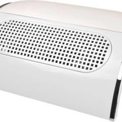 Merkloos Stofafzuiger Voor Nagels - Manicure - Met 3 Motoren - Kleur Wit - Met 2 Zakken - Professioneel