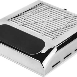 MEGA BEAUTY SHOP? Nail Dust Collector Nagelstofafzuiger -Stofzuiger ?Tafelafzuiging- Met Filter-80Watt -Zilver