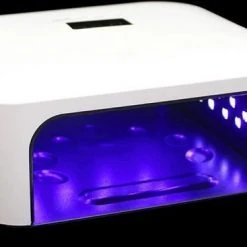 CACCIO? NAILS 2022 Premium 2 In 1 UV/LED Lamp - 60W/33 LEDs - Wit Kleur - Luxe Kwaliteit -Nagelstudio - Professioneel Gebruik - Gelnagels - Nageldroger - Top Coat Nageldroger - Acrylnagels - 2022 Hot Item - Origineel - Tafel Nageldroger - Nagellamp
