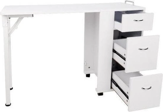 Mega Beauty Shop? Inklapbare Manicuretafel Zonder Afzuiging