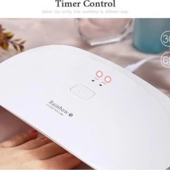 Cheaperito Rainbow UV 24Watt Professionele Nageldroger I 15 LED's UV I UV / LED LAMPEN I LED Nagellamp I Nagelgellak Droger I Voor Alle Nagels Geschikt