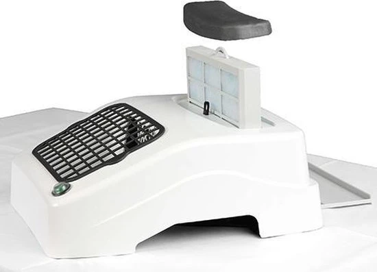 Promed Nagel Stofafzuiging / Tafelafzuiger Voor Nagel Tafel, In Wit - Gratis Promed Handdoek! - Image 6
