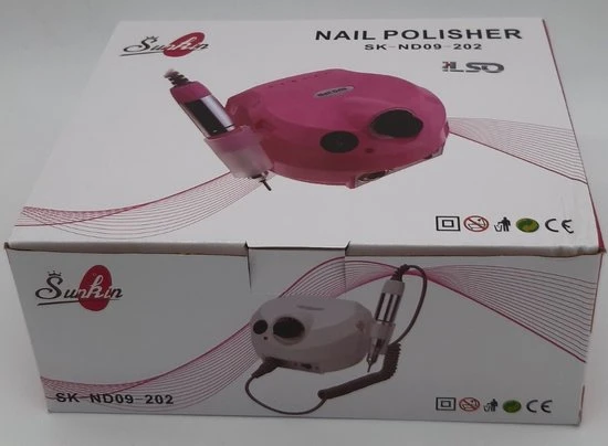 Ilso Electrische Nagelfrees Roze - Inclusief Bitjes En Schuurrolletjes - Nagelvijl - 65W - Manicure - Pedicure - Image 2