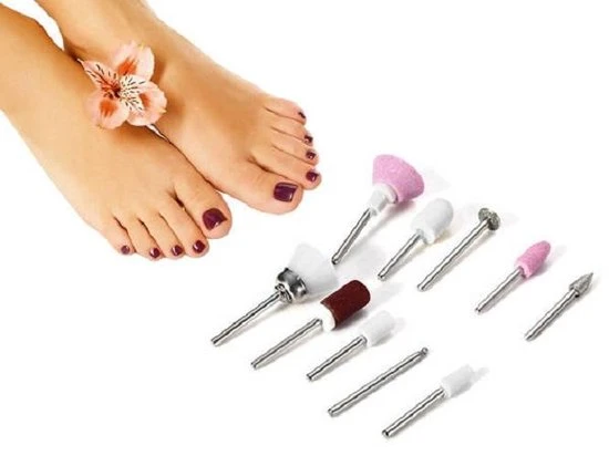 Merkloos Manicure Pedicure Set Rasp Freesmachine - Image 6