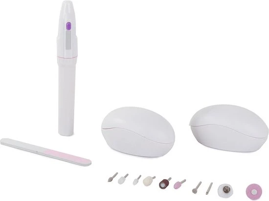 Elektrische Nagelvijl - Nagelfrees - Manicure & Pedicure Set - Polijst - Schuur Pads - Voetrasp - Set Van 18 - Rheme - Image 3