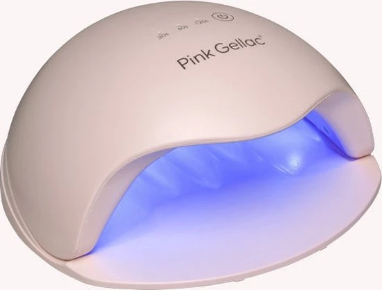 Pink Gellac | Pro LED Lamp - Nageldroger Voor Gellak - Roze - Met Timer