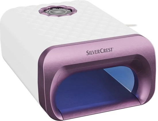 SILVERCREST Uv Lamp Gelnagels/gellak Starterspakket - 217 Onderdelen - Wit