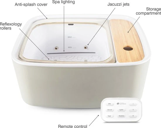 Rio FTBH11 - Luxe Scandinavische Jacuzzi Voetenbad Incl Accessoires 7 Rio FTBH11 - Luxe Scandinavische Jacuzzi Voetenbad Incl Accessoires - Image 5