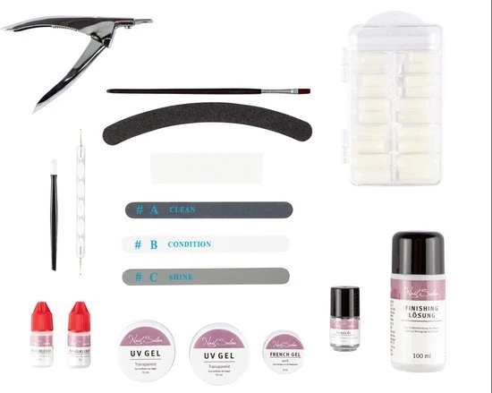SILVERCREST Uv Lamp Gelnagels/gellak Starterspakket - 217 Onderdelen - Wit - Image 2