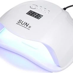 Sun 5 54 Watt UV LED Lamp Nagels - Wit - 48W CCFL - Voor Gelpolish En Gel 36 Led-lampjes