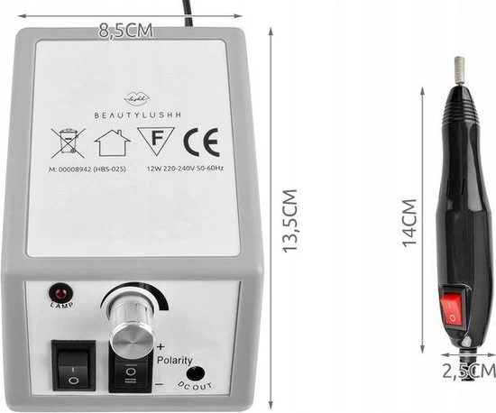 Dermarolling Nagelfrees | Manucure En Pedicure Set | Elektrische Vijl 4 Dermarolling Nagelfrees | Manucure En Pedicure Set | Elektrische Vijl - Image 2