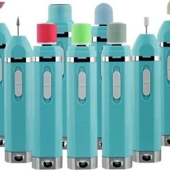 Merkloos Manicure Pedicure Elektrische Set 9 In 1. Voor Nagels Voeten En Verwijderen Eelt.