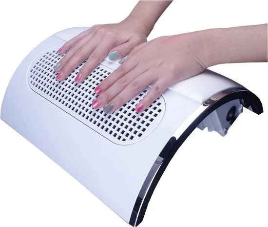 TN Manicure Tafel - Manicure Stofafscheider - Met Ventilatie - Stof Opvangzak - Inclusief Afzuiging - Nail Art - Nep Nagels - Afzuiger Voor Nagels - PRO LINE - LIMITED EDITION - Image 3