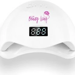 TheBeautyWay Nageldroger - Voor Gelnagels - Geschikt Voor Elke Nagel Gellak - 24 LEDs