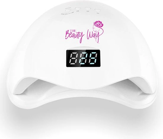TheBeautyWay Nageldroger - Voor Gelnagels - Geschikt Voor Elke Nagel Gellak - 24 LEDs