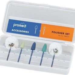 PROMED Nagel Polijst Bitjes Set, 6-delig Voor Nagelstyliste En Voor Thuisgebruik! Zowel Op De Natuurlijke Nagels Als Kunstnagels (acryl- En Gelnagels) Te Gebruiken, Al Dan Niet I.c.m. Polijstpasta.