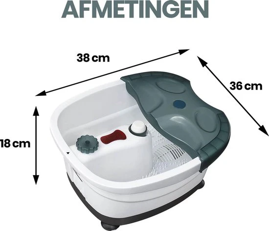 Buxibo Foot Spa - 3 Liter Voetenbad - 40x35x66CM - Image 2