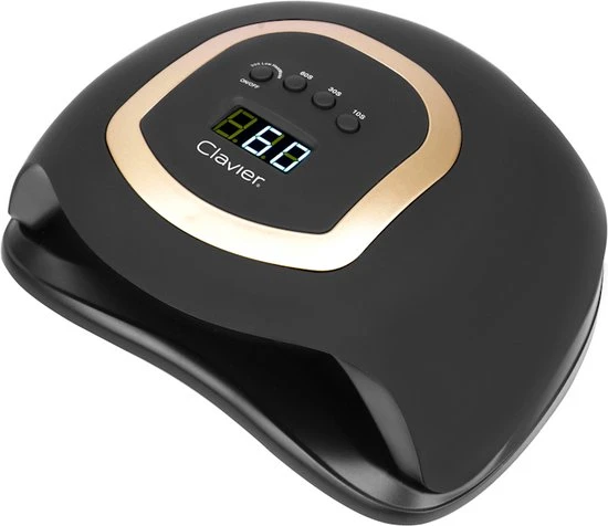 Clavier UV/LED Nagellamp 220W - Zwart Mat - Q10 - Image 4