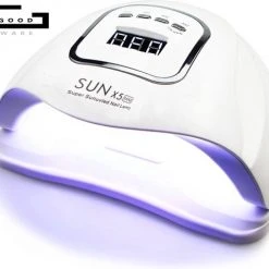 SUN UV Sun X5 Max Nagellamp UV Lamp 80 Watt 45 Leds - WIT - Nageldroger