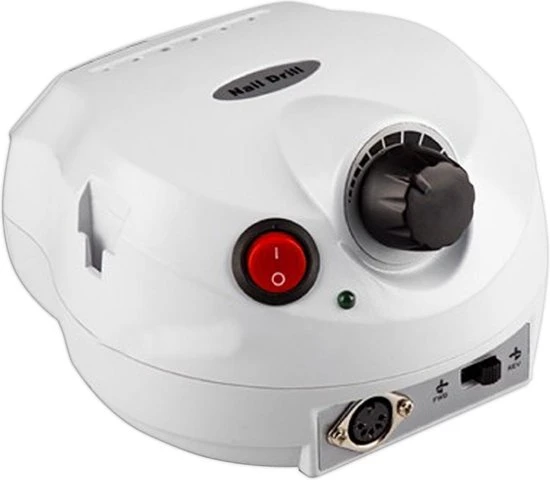 Merkloos Nagelfrees Wit/Elektrische Frees/Elektrische Vijl Set/Freesmachine Met Bitjes/Kunstnagels - Image 6