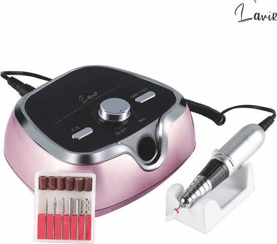L'avir Nagelfrees Complete Set - 35000 RPM - Elektrische Nagelvijl - Manicure & Pedicure