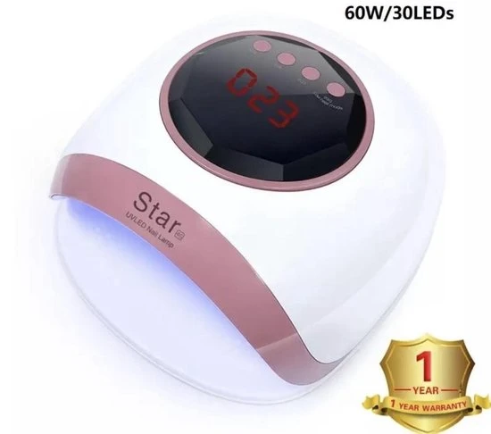 TechniTe Professionele Nageldroger 72W LED UV Lamp - Gel Nagellak - Gelpolish - Gel Nagels - Builder Gel - Acry - Image 8