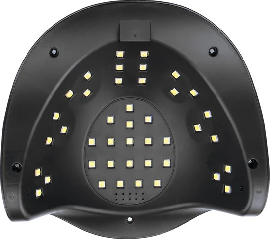 Clavier UV/LED Nagellamp 220W - Zwart Mat - Q10 - Image 2