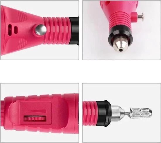 Merkloos Elektrische Nagelvijl - Nagelfrees Machine - Nagelvijl Set - Manicure - Pedicure -pedicureset Elektrisch - Nagelfrees Elektrische - Nagelfrees - Image 5