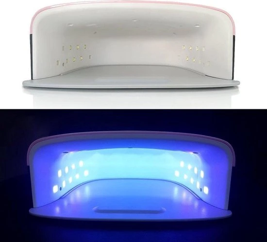 Love Crazy LoveCrazy 48W LED Nageldroger Voor Gelnagels - UV Lamp - Gellak Lamp - Wit - Image 10
