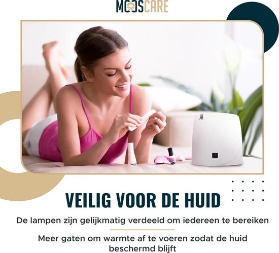 MOOSCARE 36 Watt LED Lamp Voor Gellak Nagels ? Nageldroger ? Gellak Lamp - UV Lamp Gelnagels - Nail Art Nagellamp - Gel Nagellak Nageldroger - Image 6
