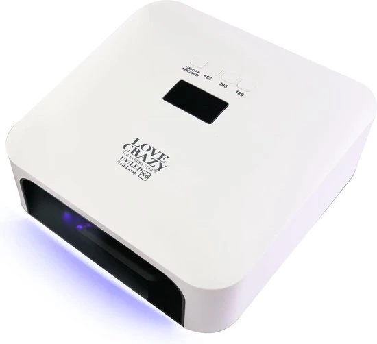 Love Crazy LoveCrazy 60W LED Nageldroger Voor Gelnagels - UV Lamp - Gellak Lamp - Wit