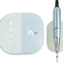 CACCIO® NAILS Victoria Nails Pro 2021 Blauw Premium Electrische Nagelfrees - 35000RPM - Inclusief 4 Bitjes - Manicure /Pedicure Voeten En Handen - Electrische Nagelvijl - Acrylnagels - Gelnagels - Nepnagels - Professioneel