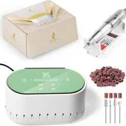 Naera Nagelfrees 35000 RPM - Elektrische Nagelvijl - Manicure En Pedicure - E102 - Groen