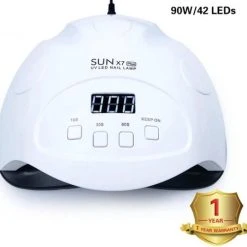 Nail Fashion Professionele Nageldroger 90 Watt - Nagel Lamp LED - Gel Nagellak - Gelpolish - Gel Nagels - Builder Gel - Acryl