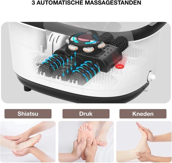 Bluemay Voetenbad - Massageapparaat - Voetmassage - Voetbad - Voetenbad Met Massage - Image 5