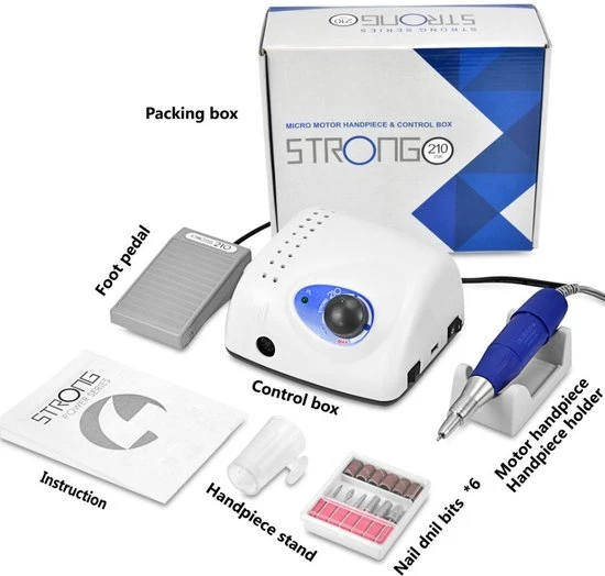 InHarmony - Professionele Nagelvijl Machine Set - Manicure - Pedicure - Tool Machine - Nagelfrees Machine - Nieuw Collectie