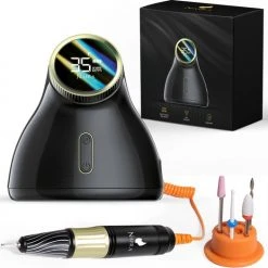 Naera E105 Nagelfrees 35000 RPM - Elektrische Nagelvijl - Manicure En Pedicure - Zwart