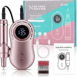 Senignol Portable Elektrische Nagelfrees 35000 RPM Voor Manicure En Pedicure