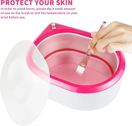 AYITOO Paraffinebaden Waxbad 265 W Voor Handen En Voeten Met Accessoires, Elektrisch Waxbad Met Paraffinewas, Paraffine Wasbad Voor Handen En Voeten Apparaat Roze - Image 4