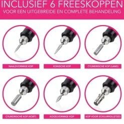 PKD Elektrische Nagelvijl - Zwart - Manicure - Pedicure - Nagels - Handen - Voeten - Vijl - Nagelvijl 10 PKD Elektrische Nagelvijl - Zwart - Manicure - Pedicure - Nagels - Handen - Voeten - Vijl - Nagelvijl -Lanaform Shop 550x528 13